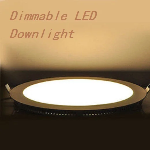 Светодиодный светильник с регулируемой яркостью 3 Вт 4 6 9 12 15 25 Встраиваемый