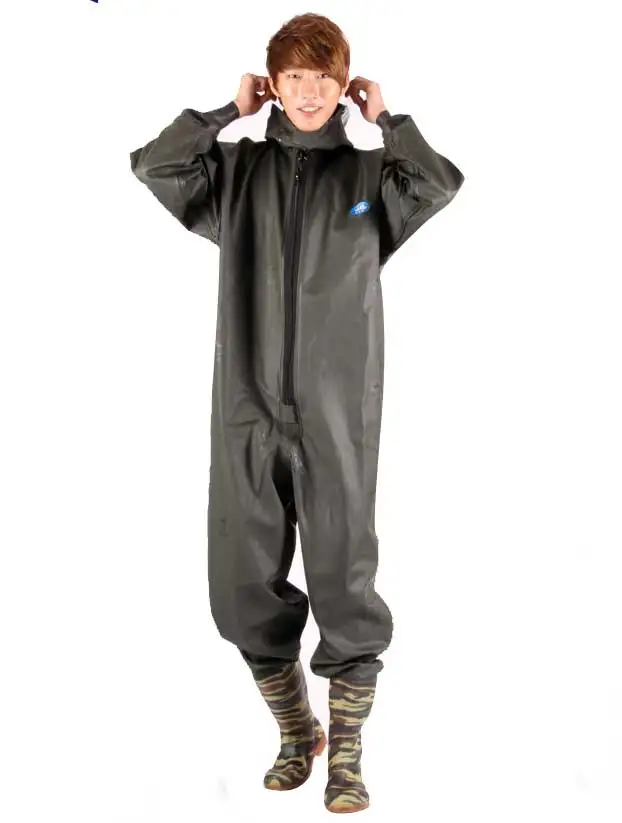SIZE47 Fishing Wader Зимние дышащие Сапоги для ловли рыбы нахлыстом, чулки, водонепроницаемые треккинговые сапоги, waadschoenen cuissarde peche pesca - Цвет: SIZE47 Fishing Wader