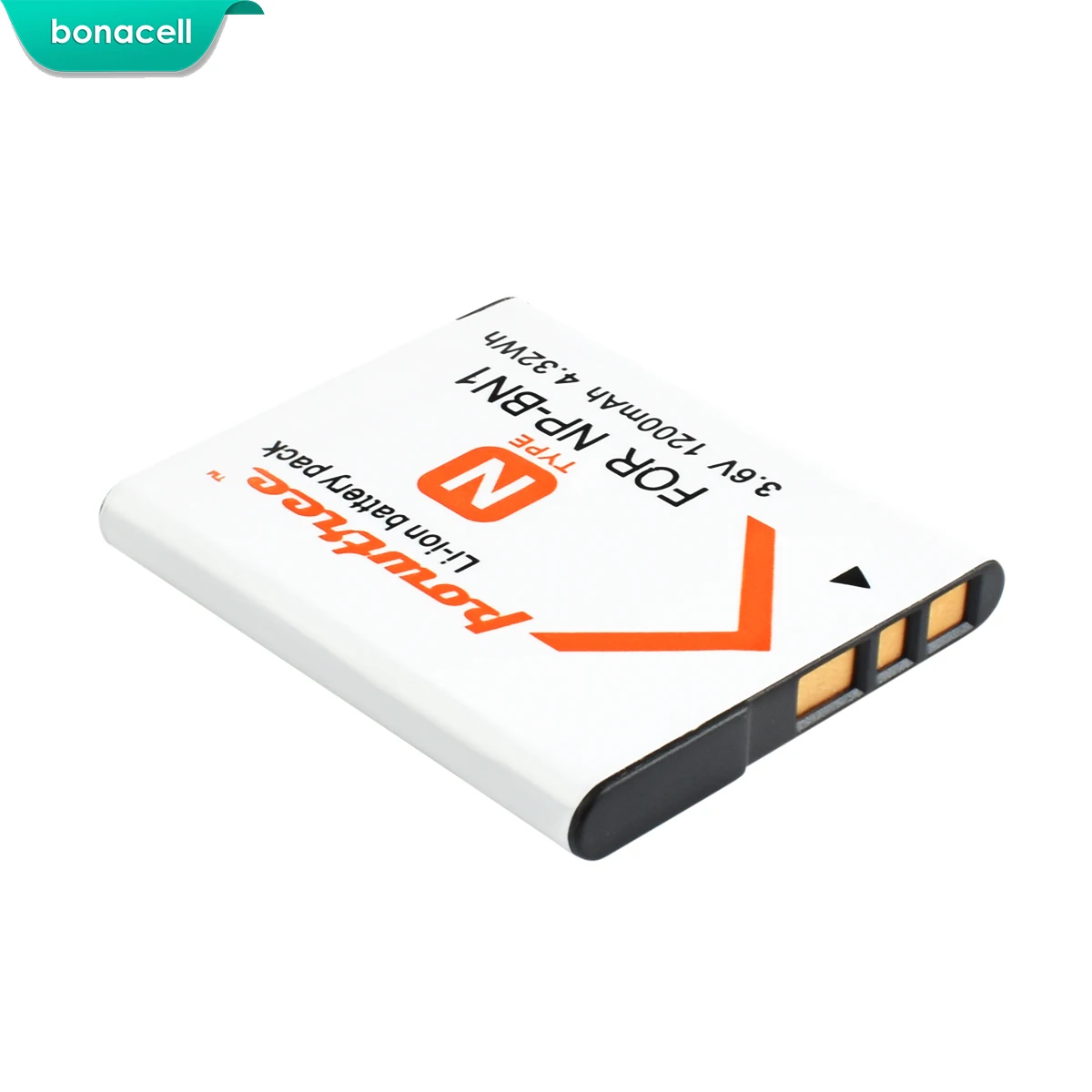 1 Pack Battery Bonacell 1200 мА/ч, NP-BN1 NP BN1 NPBN1 Камера Батарея для sony TX9 WX100 TX5 WX5C W620 W630 W670 TX100 L10 - Цвет: 1 Pack Battery