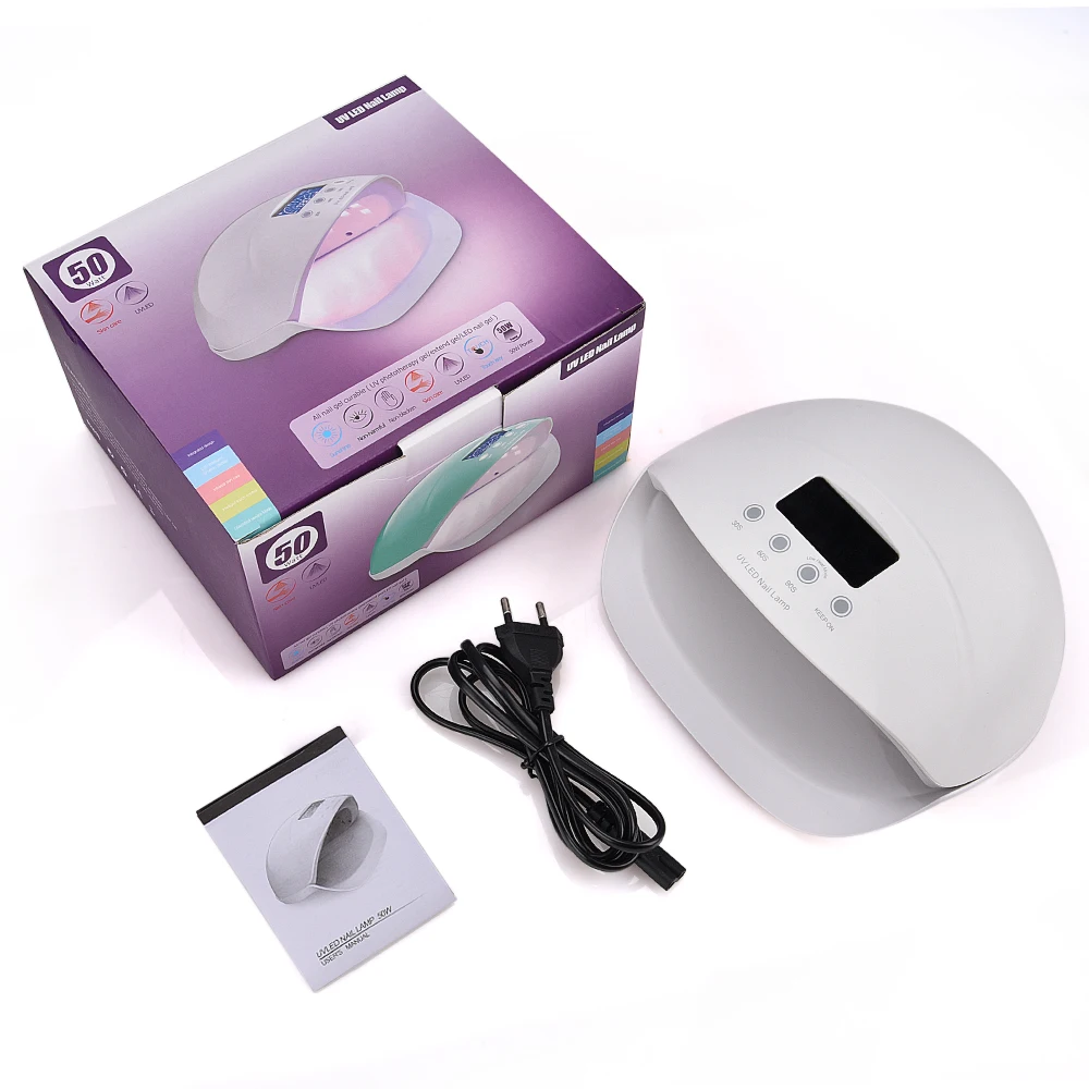 

UV LED Nail Dryer Lamp With Infrared Red Light Gel Polish Curing Nail Lamp Quick Dryer Drying Machine For Manicure Nail Art Tool