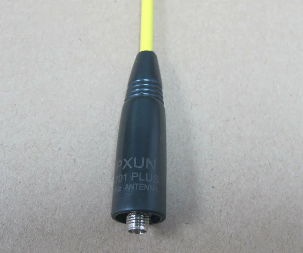 

OPPXUN yellow OPX 701plus Sma Female UV Dual Band 145/430mhz for Kenwood TK3107 TK3307 TK3207 for baofeng PUXING wouxun radios