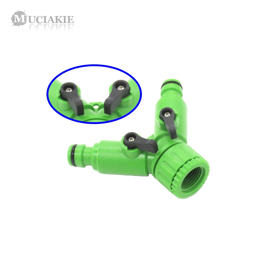 MUCIAKIE 1 шт. 1/2 'Ɖ/4'' Женский Y Тип разветвитель шланга садовый водный