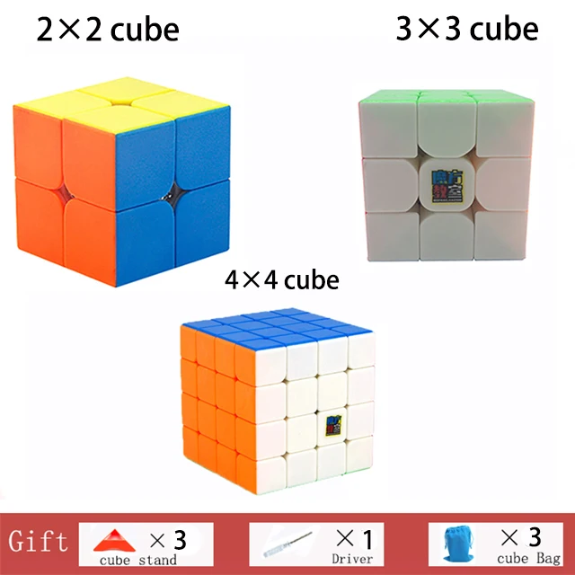Магический кубик 3х3х3, 2x2x2 4x4x4 5x5x5, 6x6x6 7x7x7 брелок Cubo Magico, 2x2/oneplus 3/OnePlus x 3 4x4 5x5 6x6 7x7 головоломка нео куб сумка подставка игрушка малыш - Цвет: 2-3-4