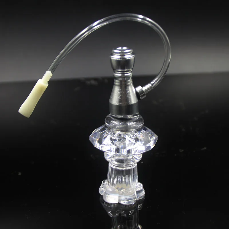 Уникальный с украшением в виде кристаллов Стекло трубы барботер курительная