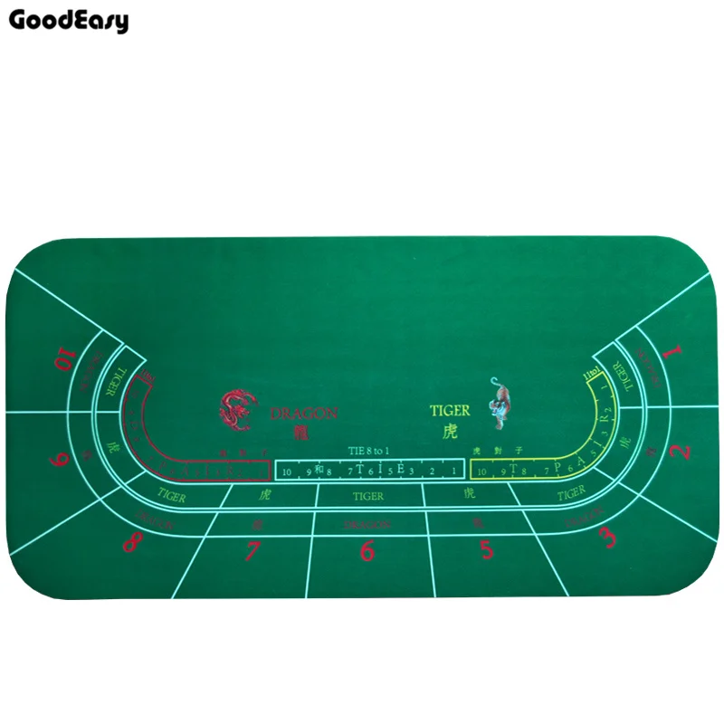 180*90 м дракон и тигр баккара макет казино покера резиновая скатерть зеленый