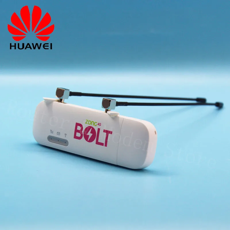 Разблокированный huawei E8372 E8372h 153 4G Роутер с парой антенн 150M LTE USB Wingle WiFi модем