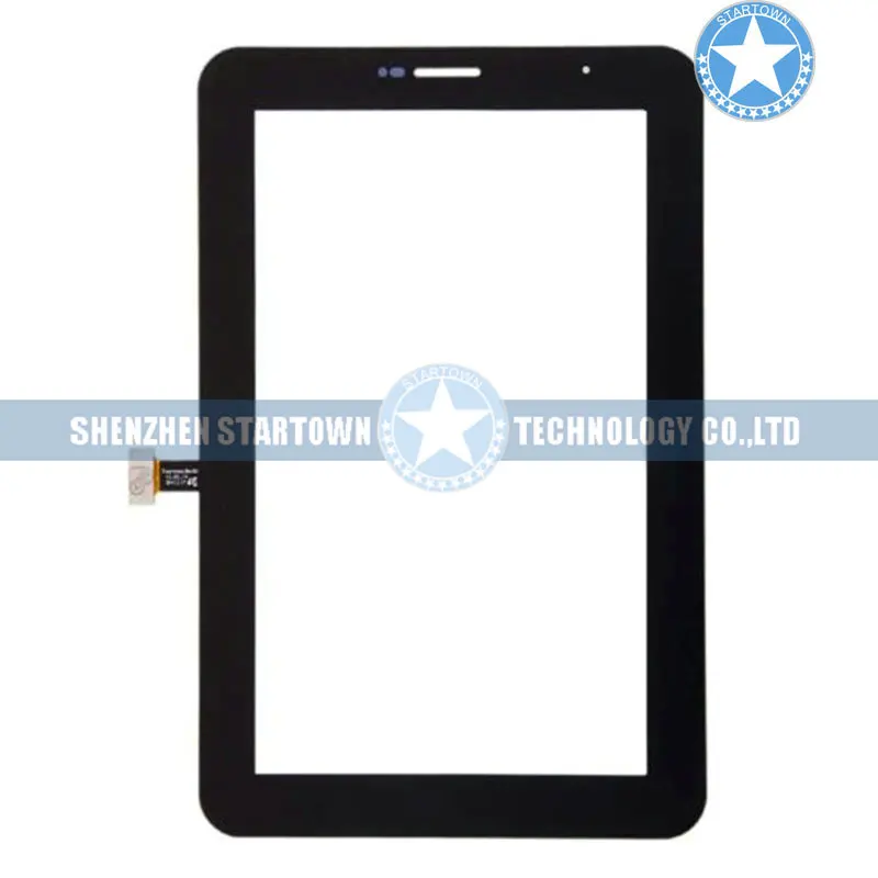 Черный Сменный сенсорный экран дигитайзер стеклянный объектив для Samsung Galaxy Tab 2 7 0