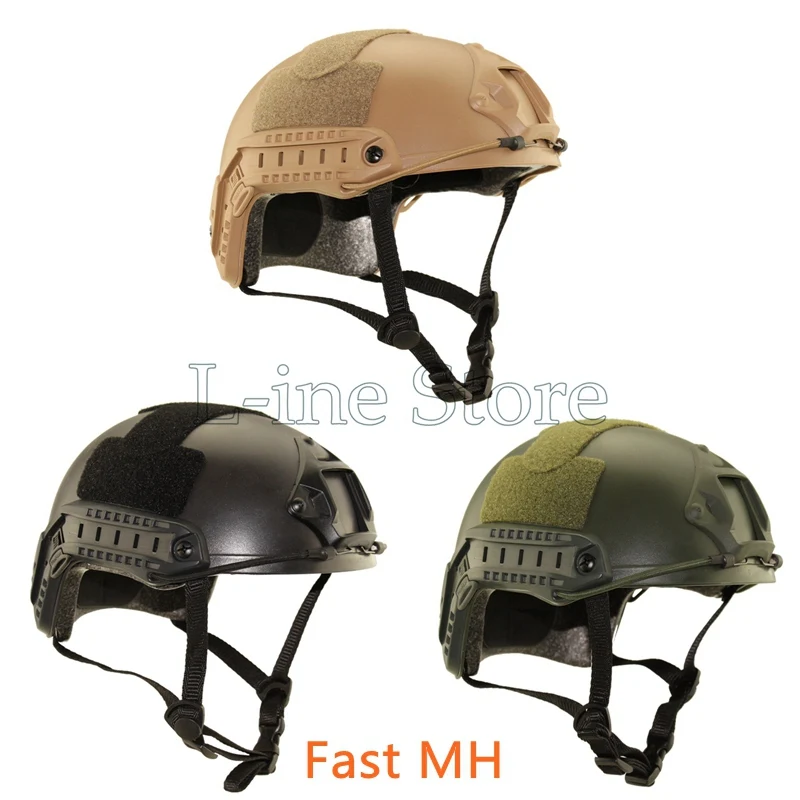 Открытый военный тактический шлем страйкбол Пейнтбол MH Тип Быстрый Шлем с