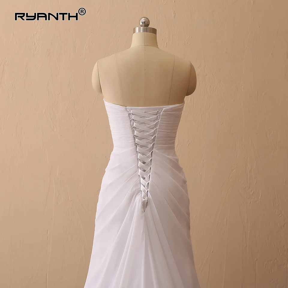 Vestido de noiva 2019 размера плюс Boho Country Beach свадебное платье в наличии Дешевое Robe mariage |