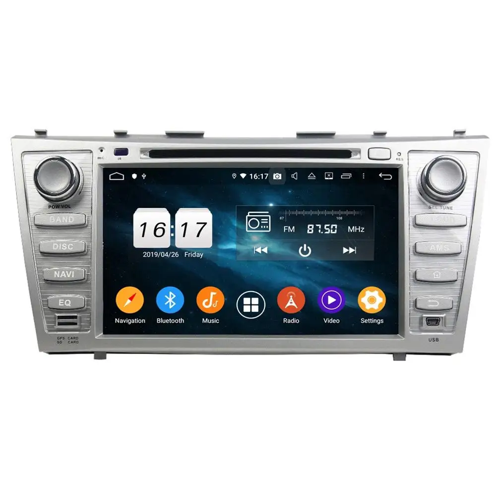 CarPlay 4gb+64gb PX6 DSP Android 10 Car DVD Player for Toyota Camry 2007 2008 2009 2010 2011 Stereo Radio GPS Bluetooth 5.0 WIFI |