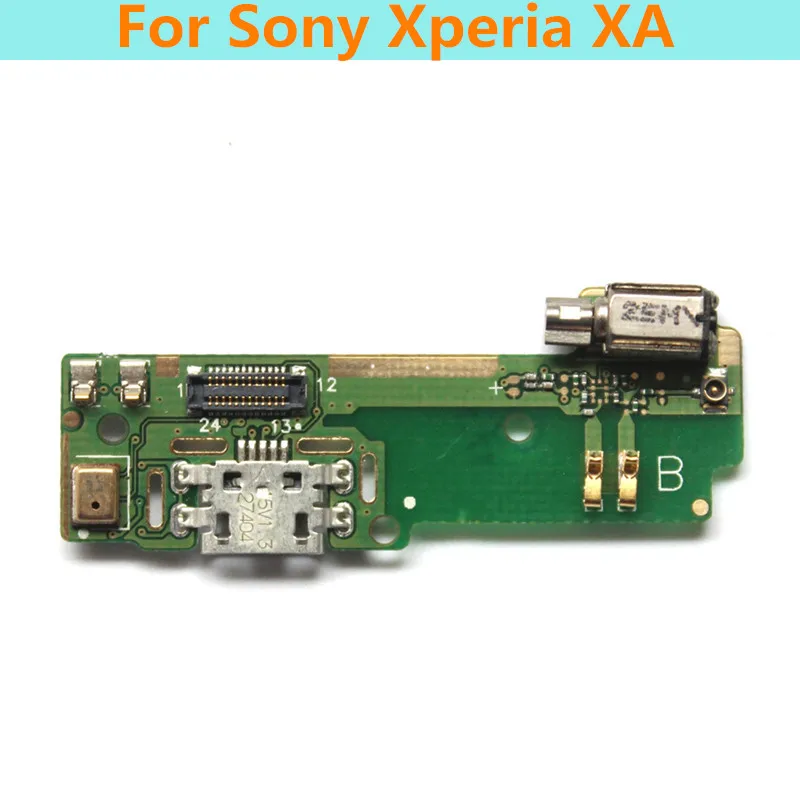 Оригинальный зарядный USB порт с микрофоном гибкий кабель для Sony Xperia XA F3111 F3112