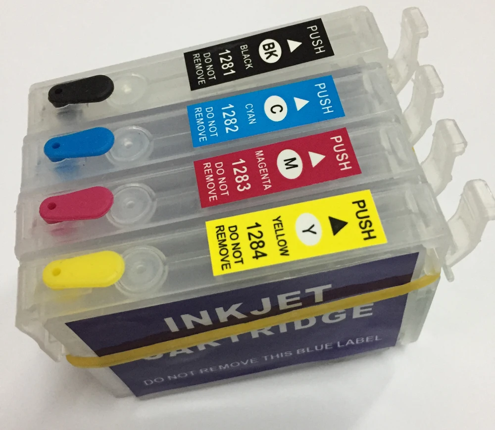 Einkshop T0851-T0856 пустой многоразовый картридж для принтера Epson T60 1390 с чипами ARC |