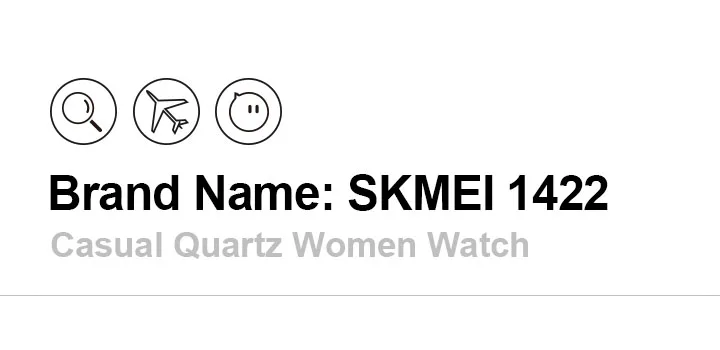 SKMEI Brand Women's Watches Fashion Sport Wrist Watch Women Watches Ladies Watch Clock Mujer Bayan Kol Saati Montre Feminino1422