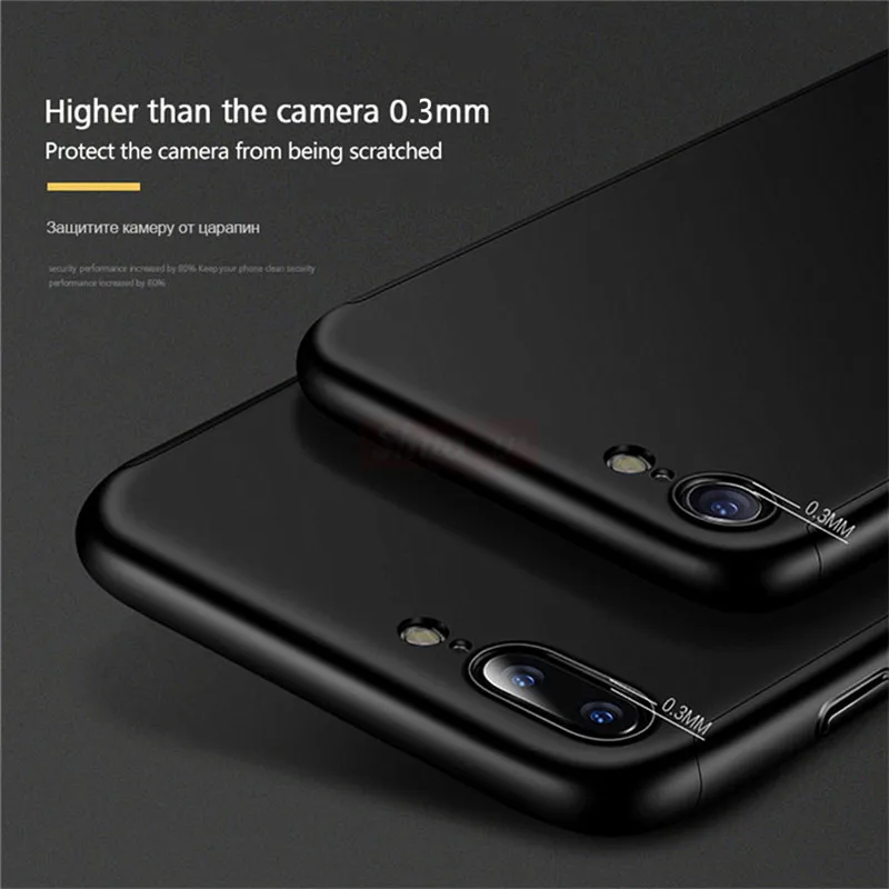 Shuohu 360 Полный Защитные чехлы для телефонов Iphone 6 S Plus чехол 7 5s SE 5 силиконовый