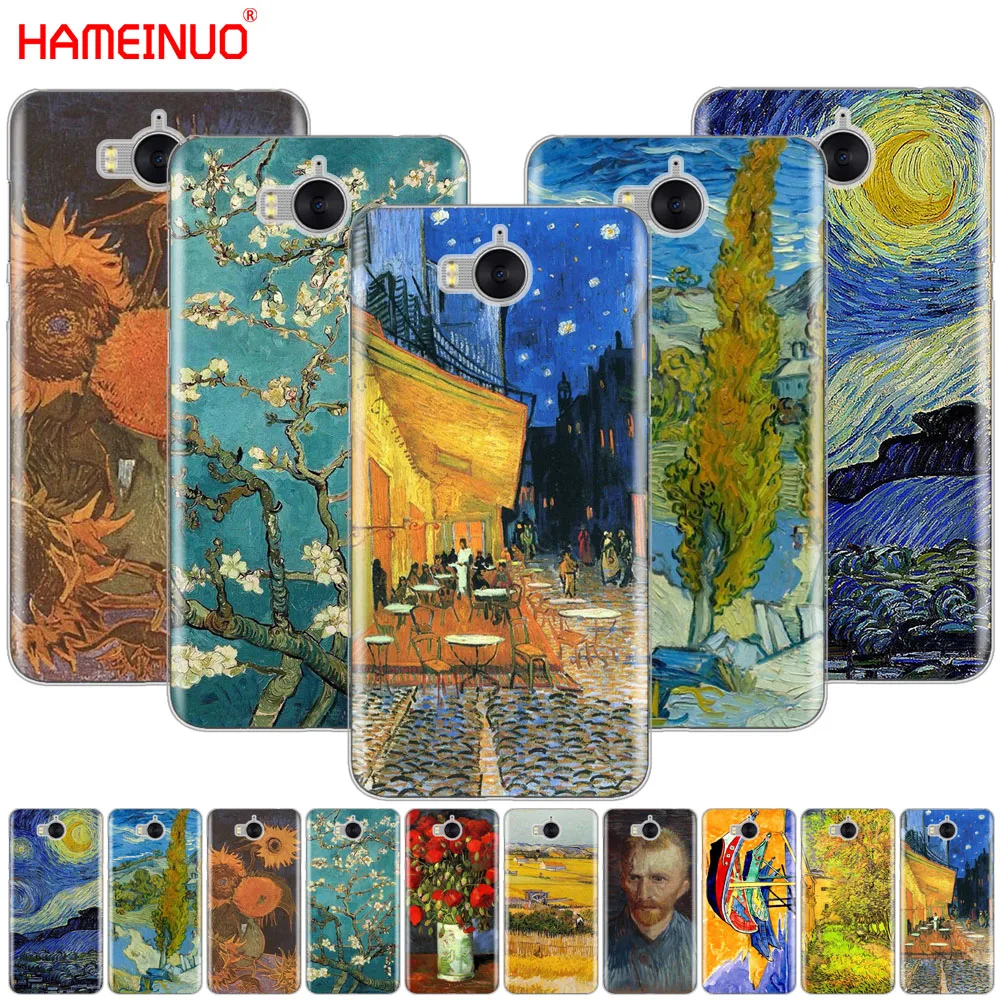 HAMEINUO чехол для сотового телефона с рисунком эпохи Ван Гога маслом huawei honor 3C 4X 4C 5C 5X