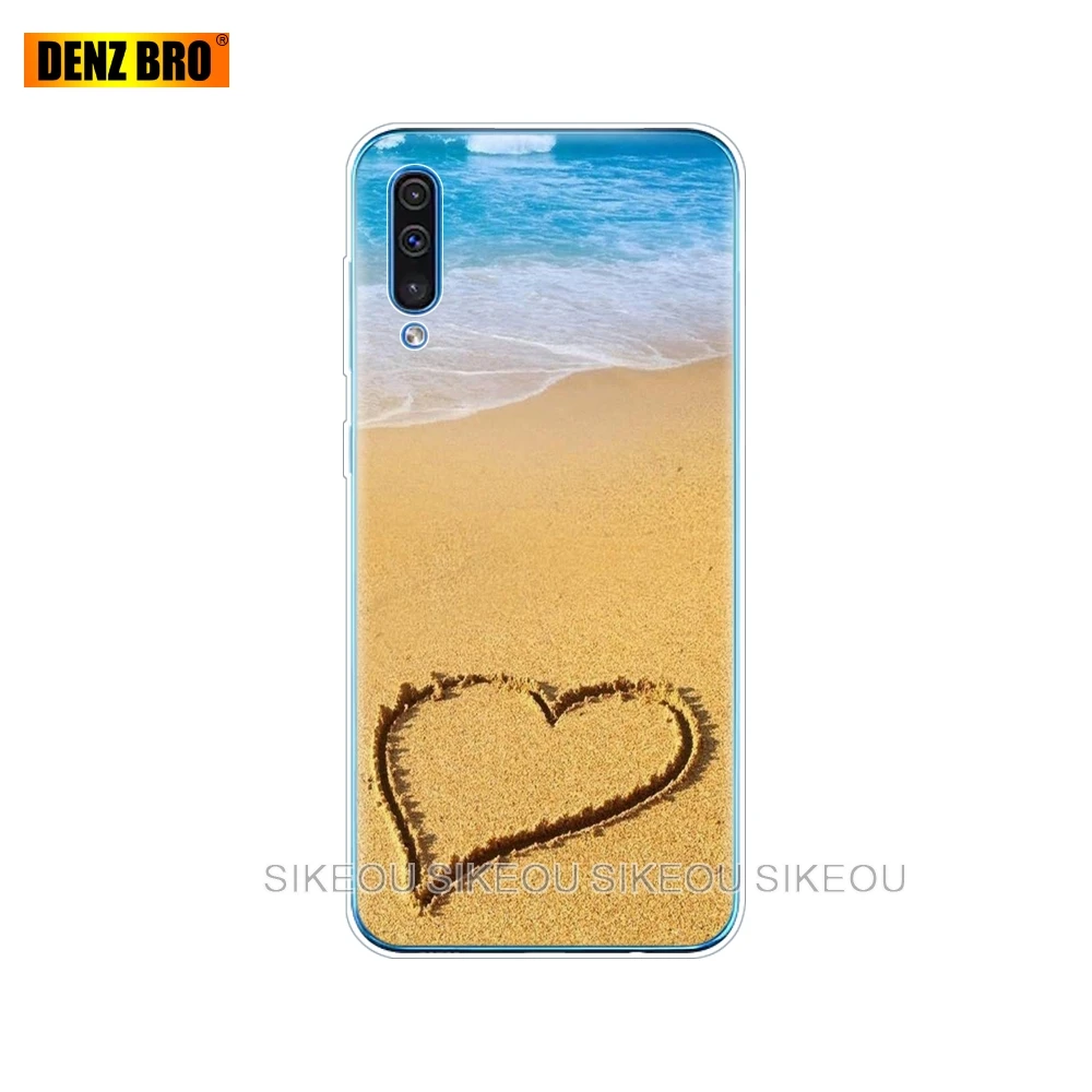 34785 Для samsung Galaxy A50 силиконовый прозрачный Футляр задняя крышка чехол для телефона для samsung A50 A505 A505F SM-A505F мягкий чехол 6,4 - Цвет: 34785