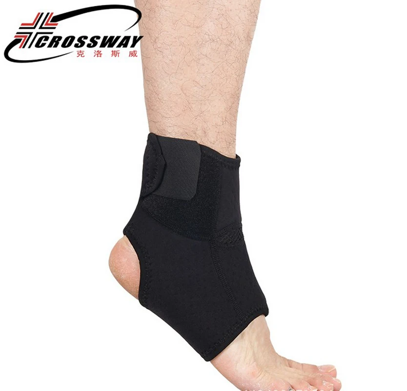 4x (2 пара) CROSSWAY Голеностопные бандажи тренажерный зал Спортивная Регулируемый ног