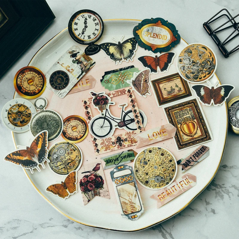 29 шт винтажные наклейки Vellum для скрапбукинга Happy planner/Создание карт/журналистский