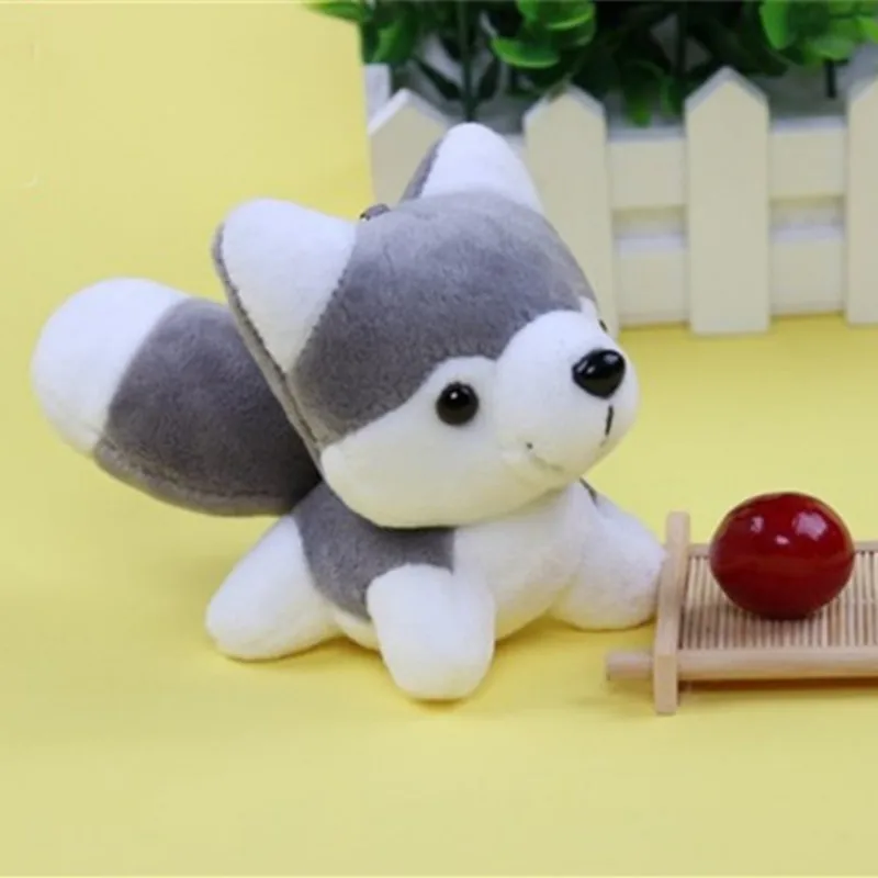 Милая плюшевая игрушка Husky Key кулонная кукла мягкая маленькая 15 см Размер 10