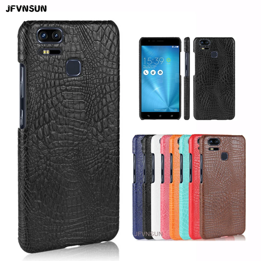 Чехол Zenfone 3 Zoom ZE553KL роскошный чехол с принтом крокодиловой кожи для ASUS ZenFone в стиле