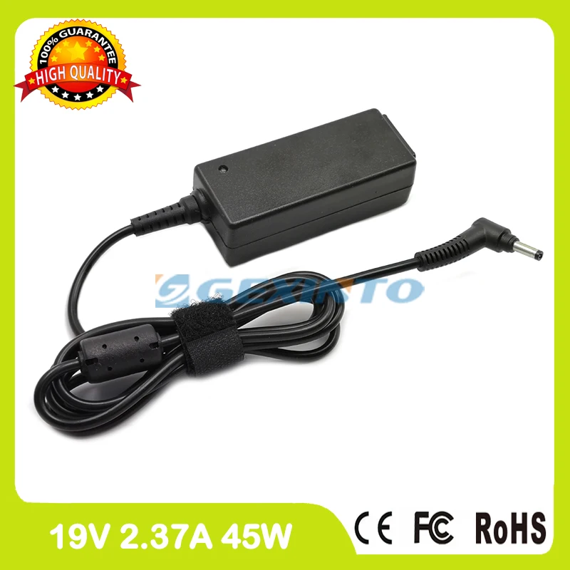 19V 2.37A Ноутбук ac адаптер питания PA5072E-1AC3 PA5192U-1ACA для Toshiba Thrive WT310 WT310/C планшетный ПК