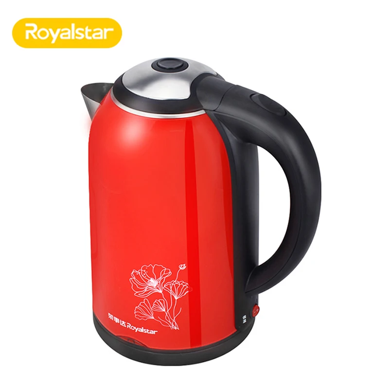 Royalstar Smart Электрический чайник воды Термопот самовар нержавеющая сталь 1.7L