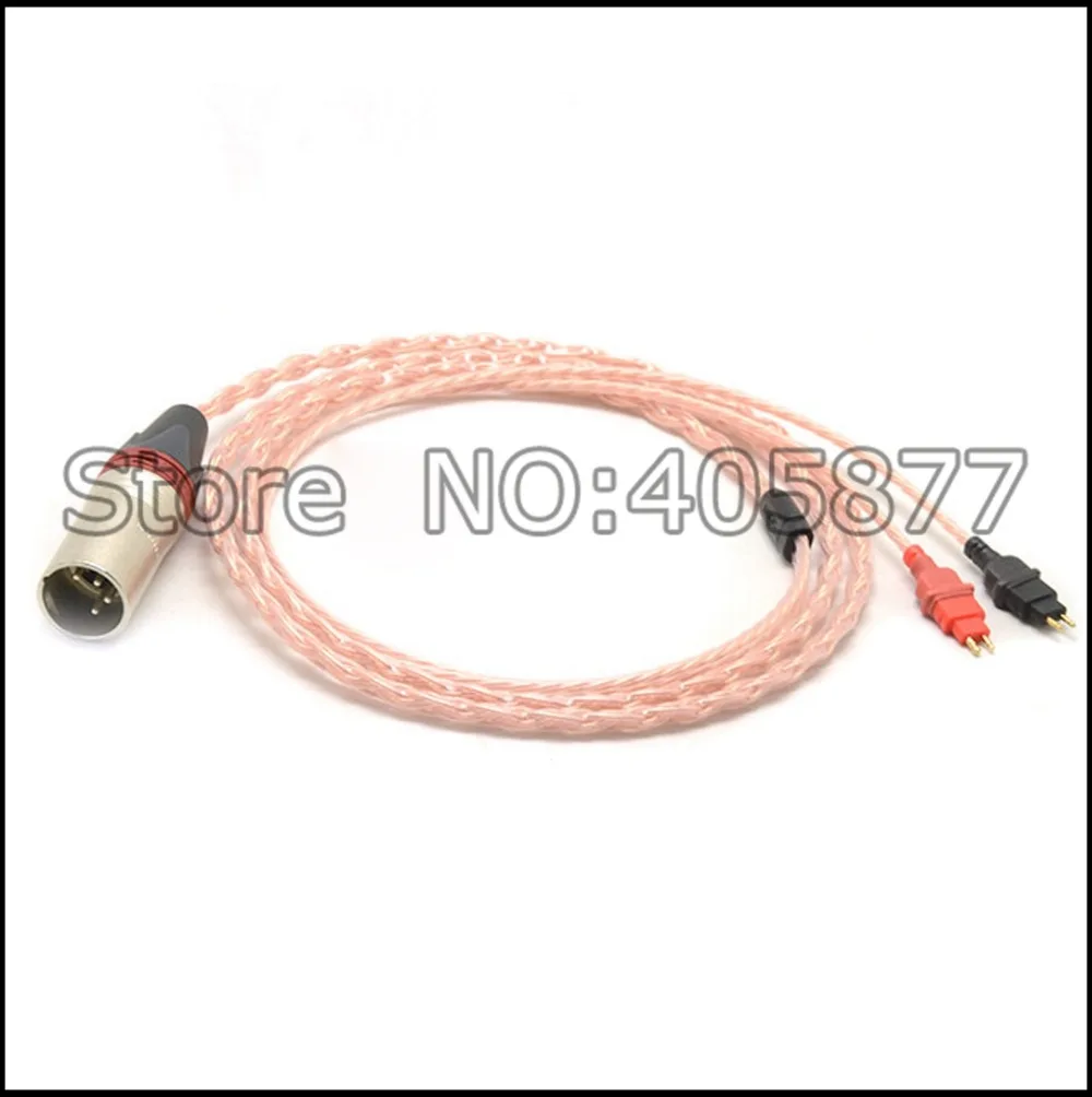 4-контактный XLR Male 5N кабель из чистой меди для наушников HD700 гарнитуры |