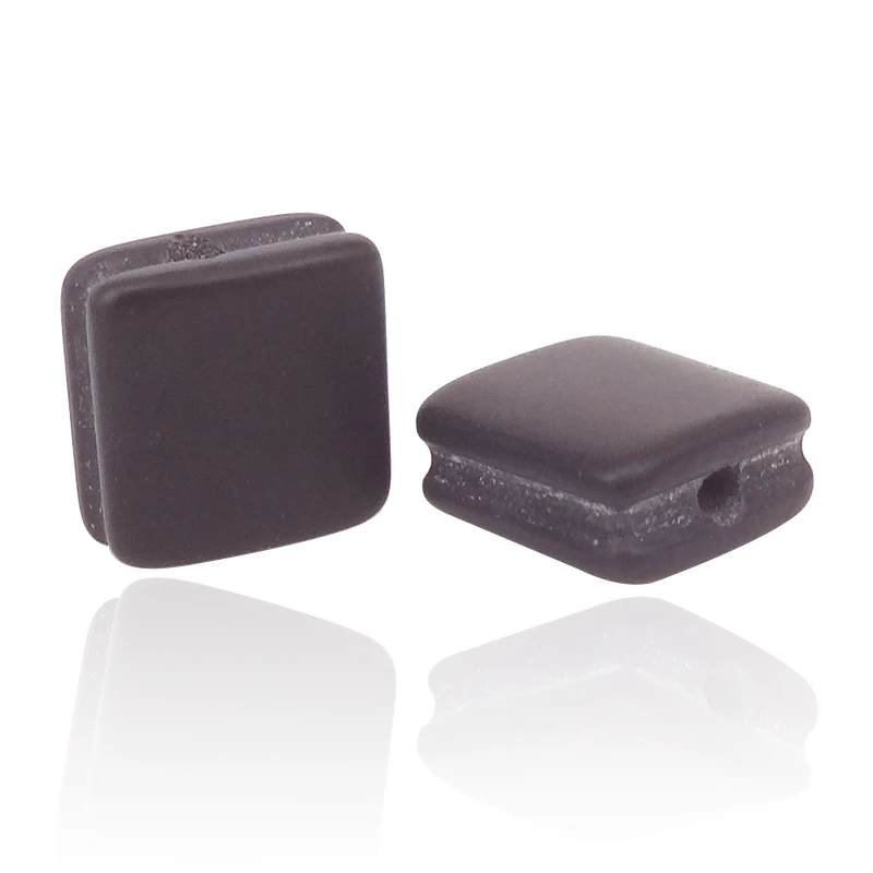 Шарм квадратные натуральные камни бусы тигровый глаз Агаты лазурит Кабошон