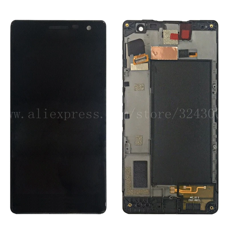 Для Nokia Lumia 730 735 RM-1038 RM-1039 RM-1040 ЖК-дисплей Дисплей Сенсорный экран планшета сборки +