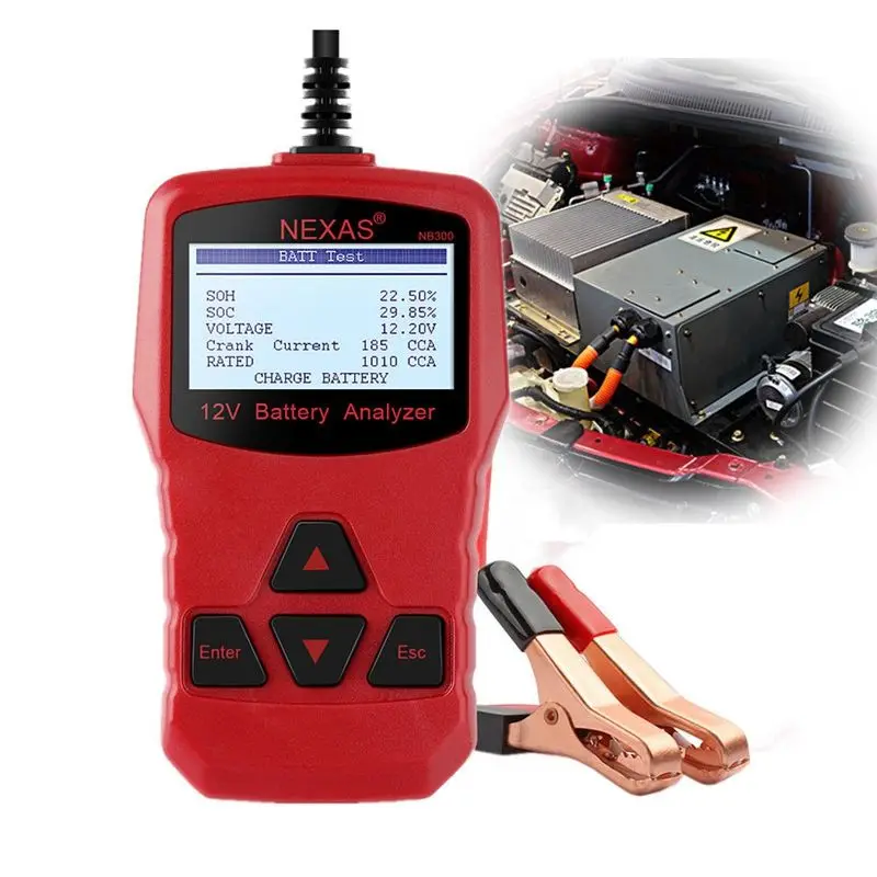 NEXAS NB300 12V автомобильный тестер батареи анализатор батареи