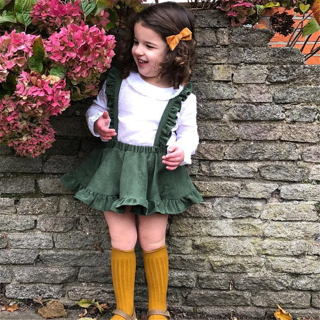 Платье для девочек с длинным рукавом Детские Платья цветочным принтом детские