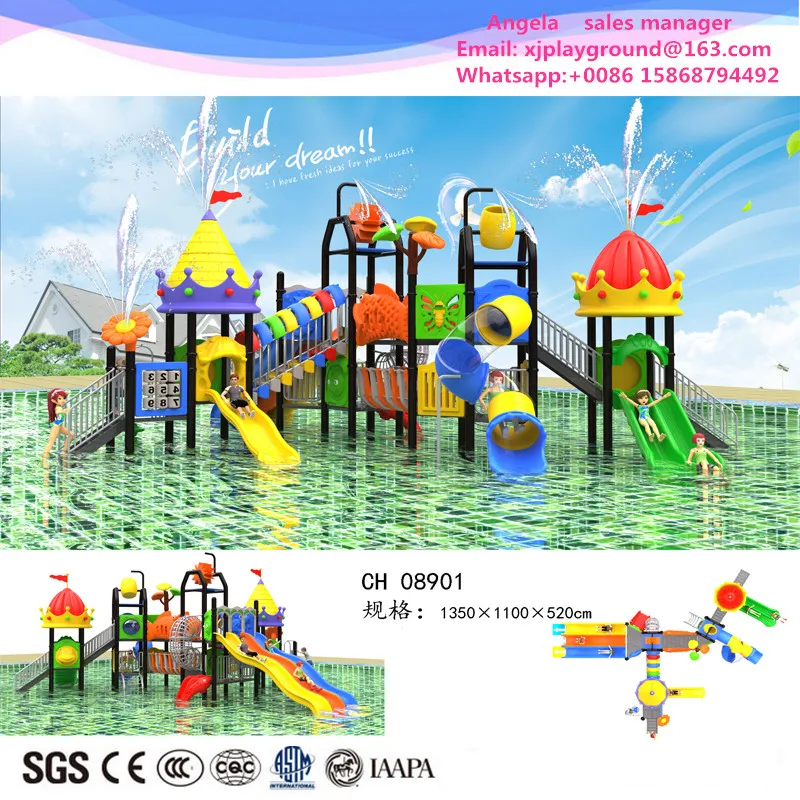 Популярное оборудование для бассейна водная игровая площадка горки аквапарка