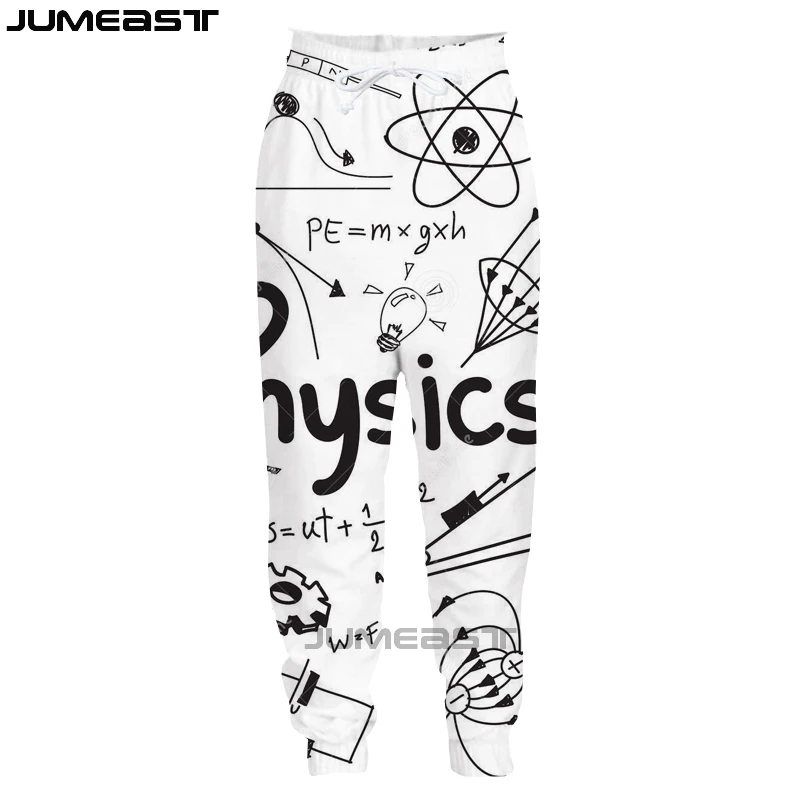 Новое поступление от бренда Jumeast мужские/женские повседневные длинные брюки с 3D