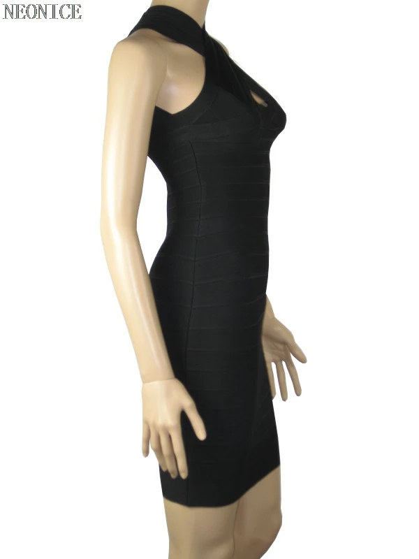 Новинка женское Бандажное платье стрейчевое обтягивающее для ночного клуба