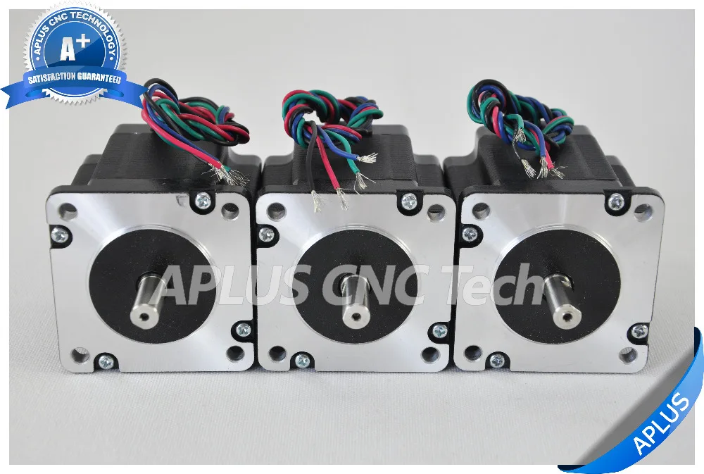 Шаговый двигатель NEMA 24 в 64 мм а двухполярный один и тот же Выходной фланец|nema 23|nema