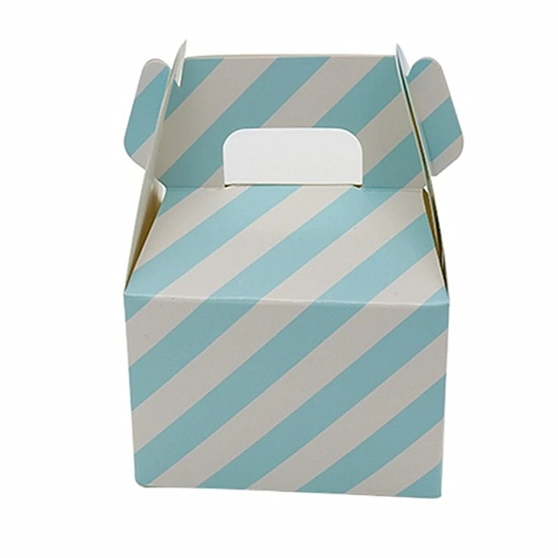 12pcs/lot Dots Printed Paper Horn Candy Box Stripe Polka Chevron Treat Bags Wedding Birthday Party Decorations | Дом и сад