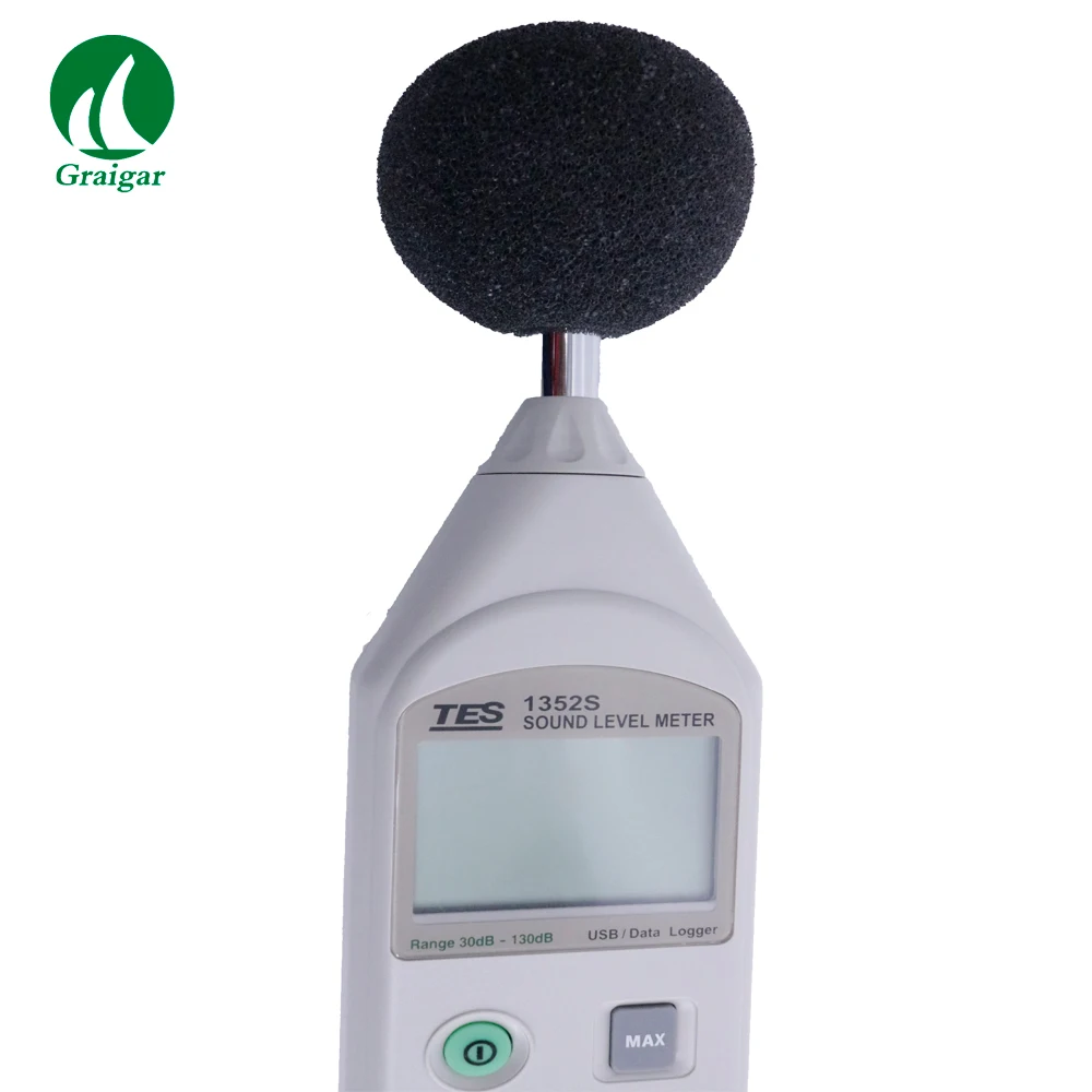 Цифровой измеритель уровня шума высокоточный от 30 дБ до 130 дБ|Приборы для
