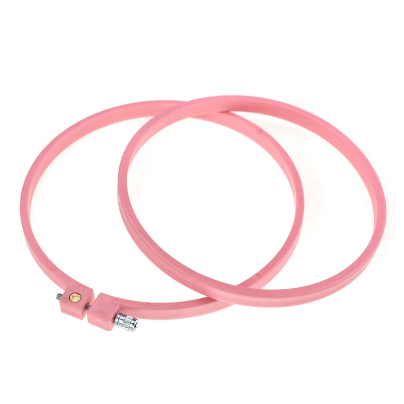 1 шт. Регулируемый инструмент для шитья крестиком пластиковая вышивка кольцо