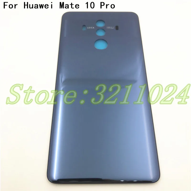 Оригинальный чехол для Huawei Mate 10 Pro со стеклянной батареей запасная задняя дверь