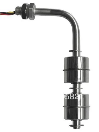 Двухшаровой Поплавковый выключатель из нержавеющей стали боковой контроллер