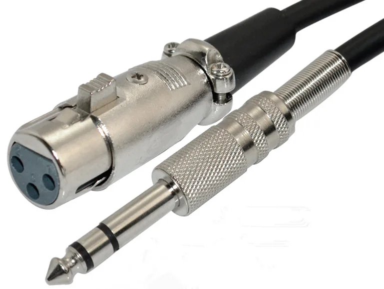 1 8 м-4 5 м XLR Female до 1/4 дюйма TRS Male Cable | Компьютеры и офис