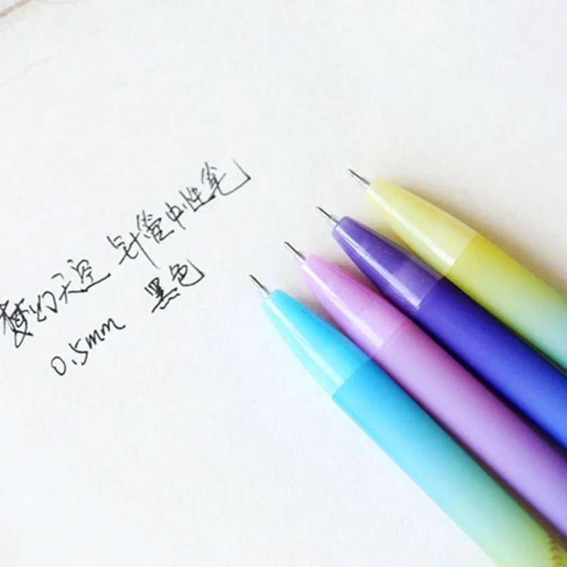 4 шт. Корейская креативная гелевая чернильная ручка серии dolce&dream Color Sky Star Galaxy