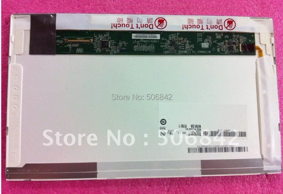 

11.6"laptop LED screen B116XW02 V.0 Brand new A+ 1366*768 40PINS