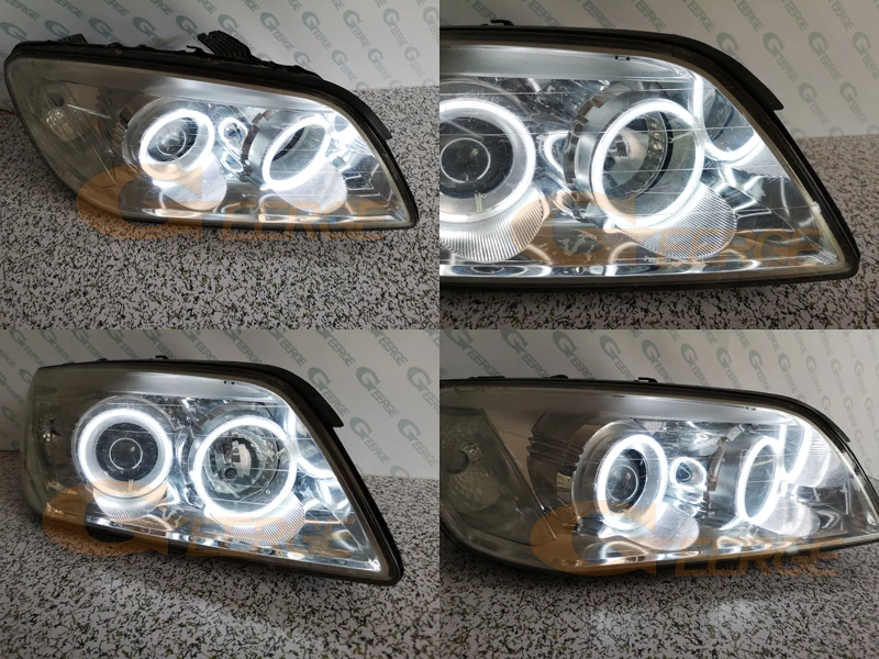 Для Chevrolet Captiva S3X 2006 2007 2008 2009 2010 отлично Ультра яркое освещение CCFL ангельские глазки комплект Halo Кольцо
