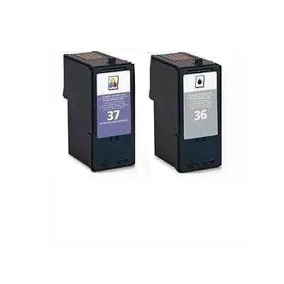 Einkshop 2 шт для Lexmark 36 37 картриджи Z2400 Z2410 Z2420 X3630 X3650 X4630 X4650 X5650 X6650 X6675 | Компьютеры и