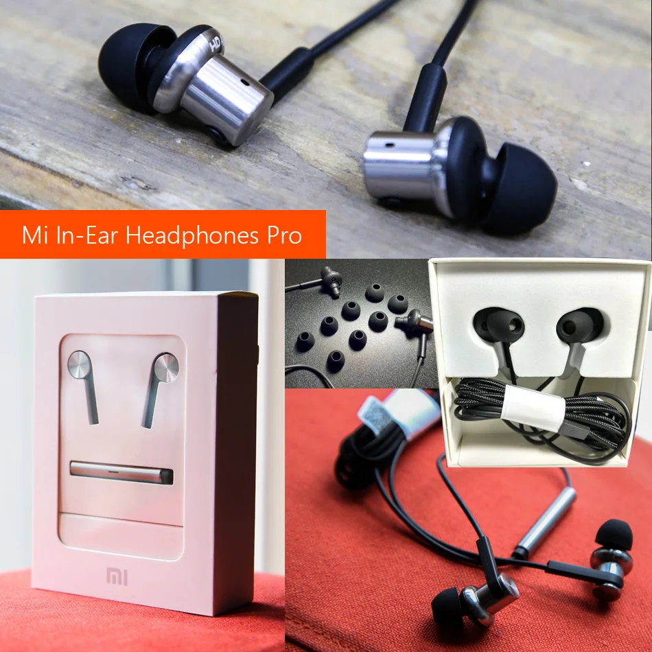 Оригинальные наушники Xiaomi Hybrid Pro HD с тройным и двойным динамическим драйвером