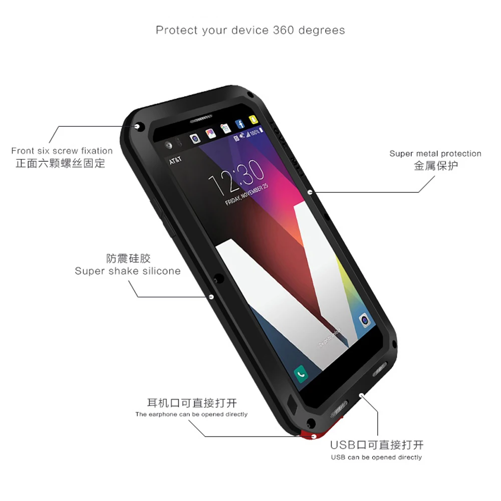 Для LG V20 крышка 5 7 '&#x27F800 F800L H990ds для V 20 противоударный чехол LOVE MEI качество ТПУ &amp