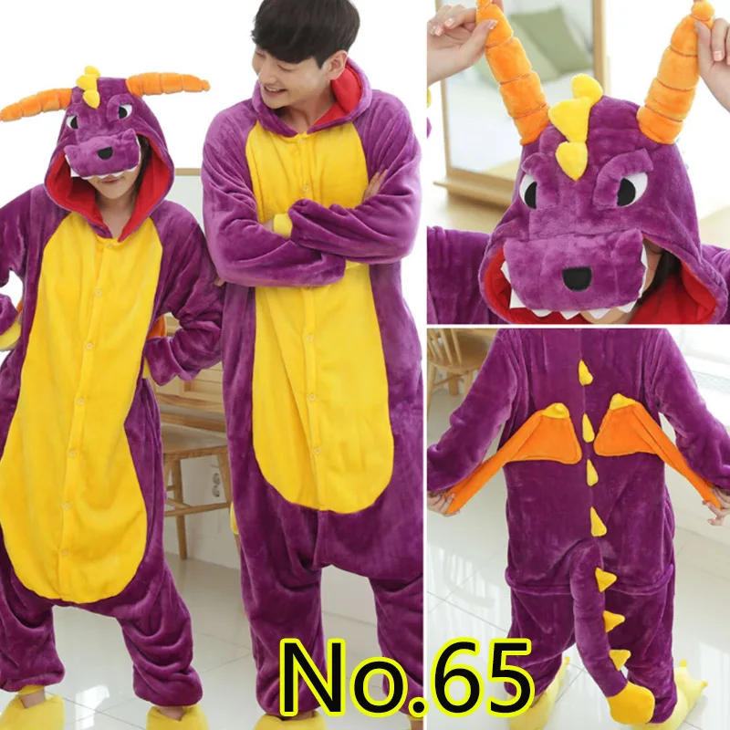 Женская пижама комбинезон kigurumi зимняя Пижама большого размера с рисунком