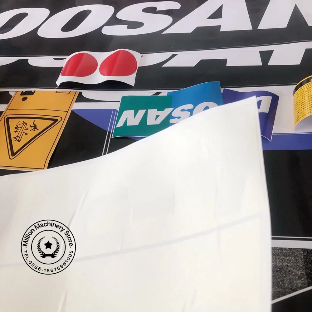 Для Daewoo Doosan DH500LC-7 экскаватор DH500 наклейки в виде экскаватора все автомобильные наклейки