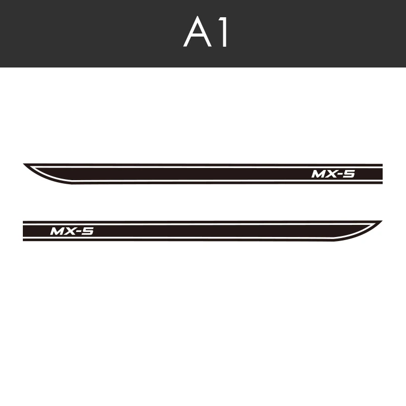 2 шт. Стайлинг автомобиля дверь боковая юбка полосы Авто кузов наклейки